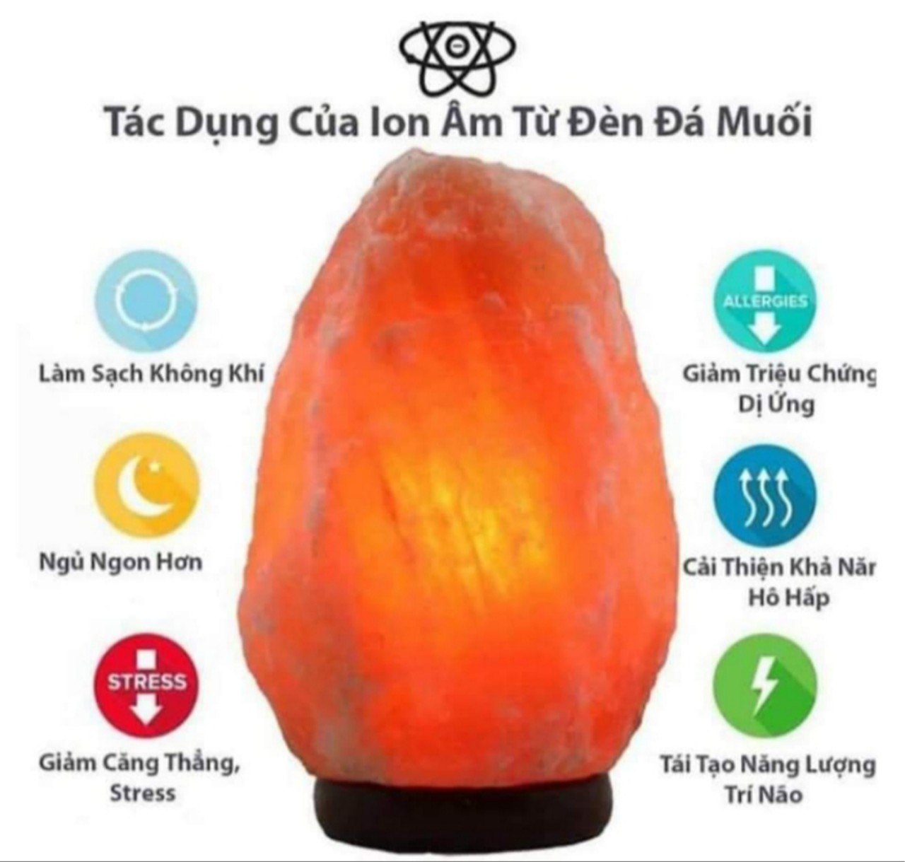 ĐÈN ĐÁ MUỐI QUẢ CẦU