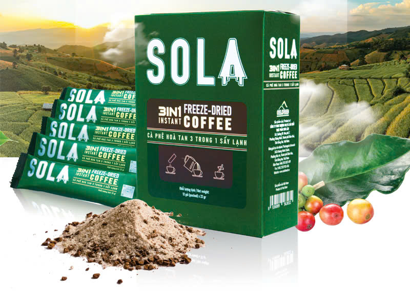 COFFEE  SOLA 3 IN 1